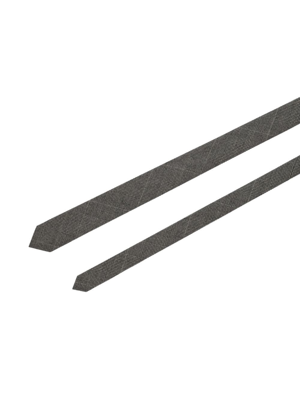checked tie - 2