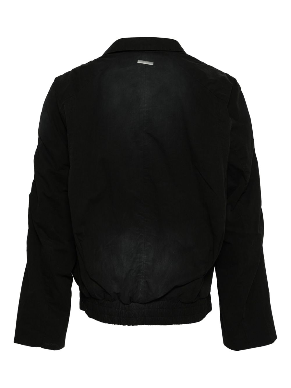 faded-effect cotton blazer - 2