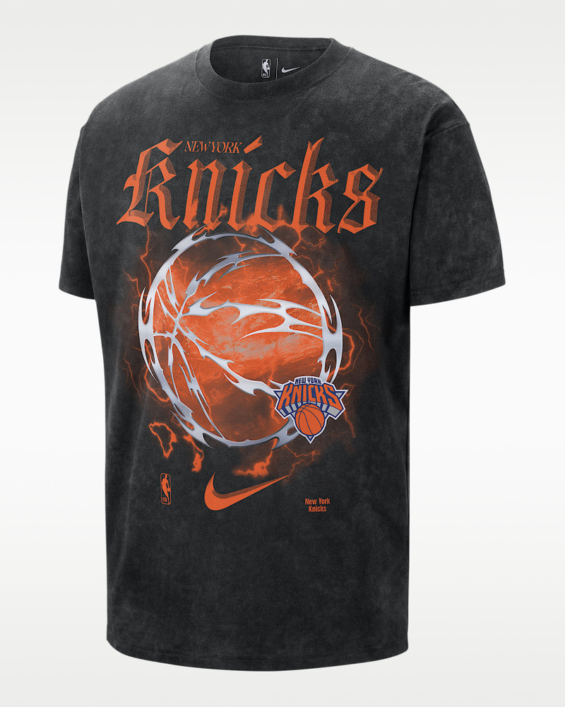 New York Knicks Courtside "Halloween" Men's Nike NBA Max90 T-Shirt 1