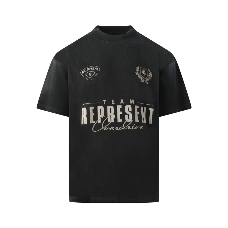 REPRESENT World Championship T-Shirt in Stained Black outlook