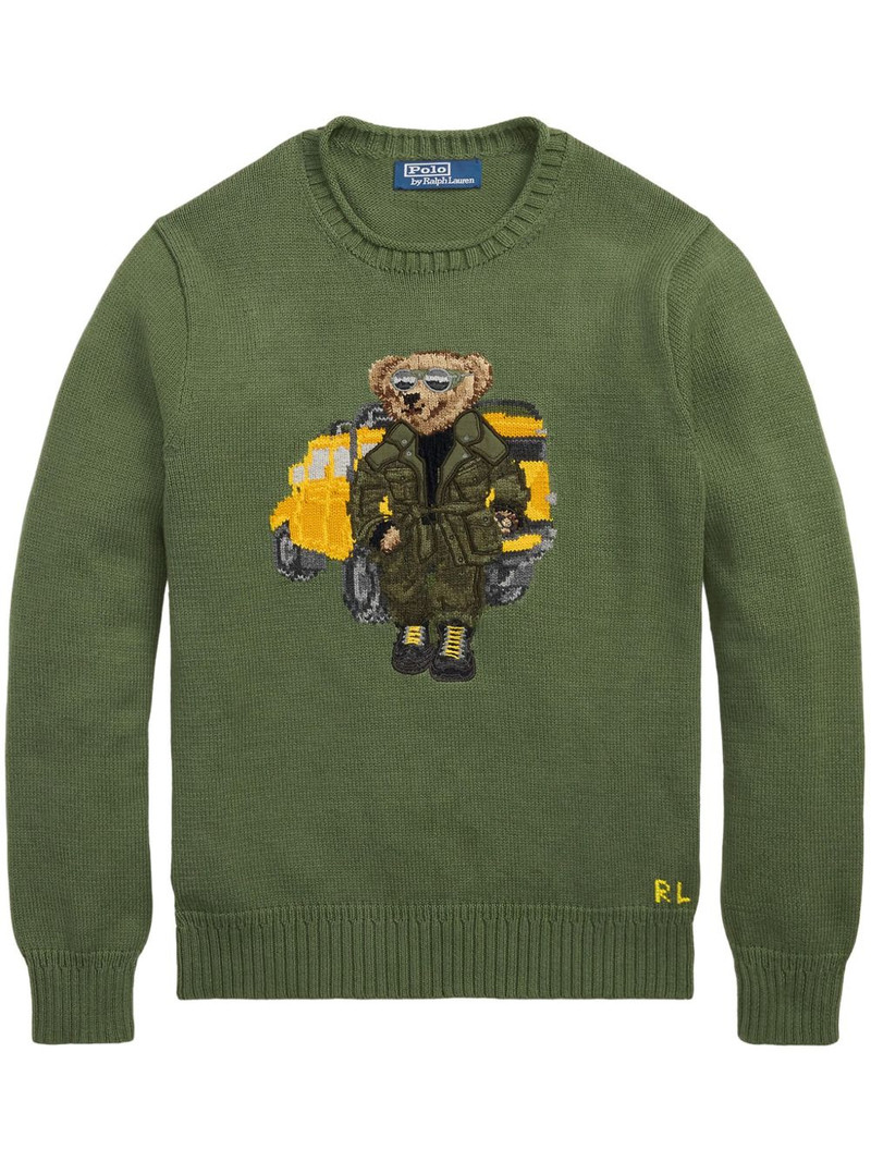 Polo Bear-motif sweater 1