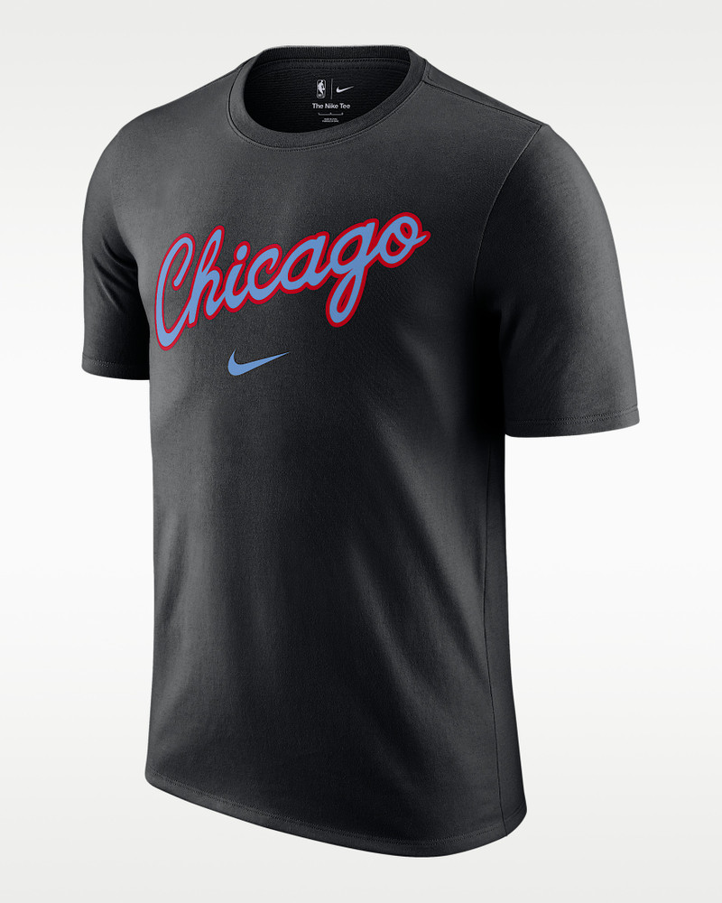 Chicago Bulls Essential City Edition Men's Nike NBA T-Shirt 1