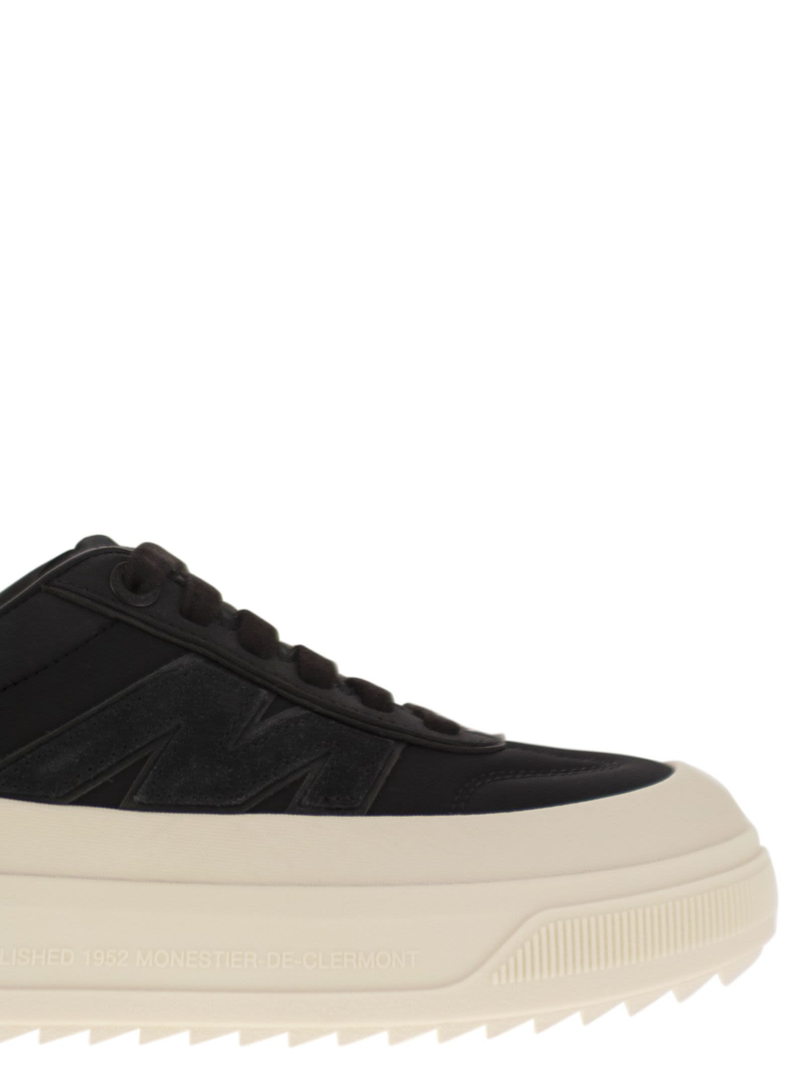 Moncler Women Moncler Altive - Suede And Nubuck Leather Trainer - 6