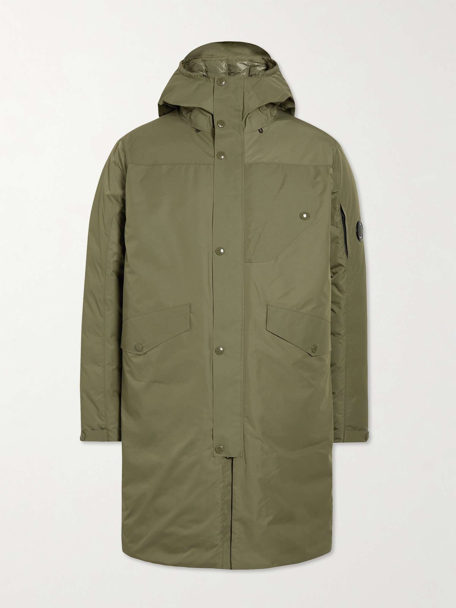 Shell Hooded Down Parka - 1