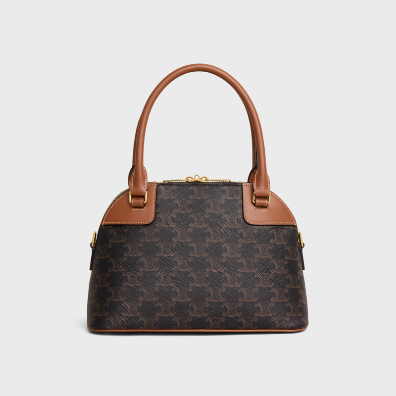 SMALL BOWLING IN Triomphe Canvas and Calfskin 3