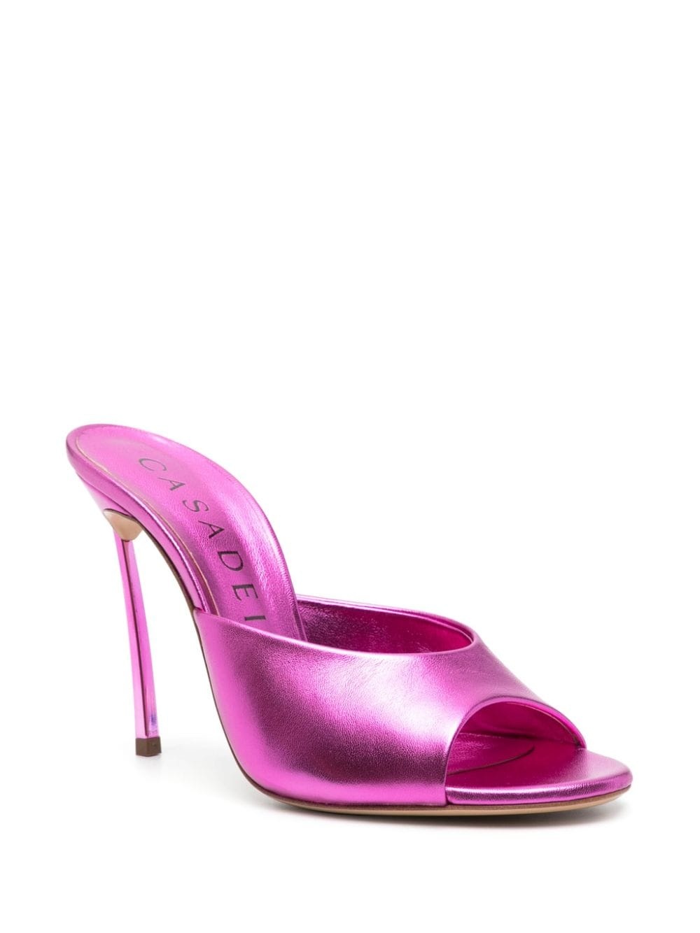 Blade Flash100mm patent-leather mules - 2