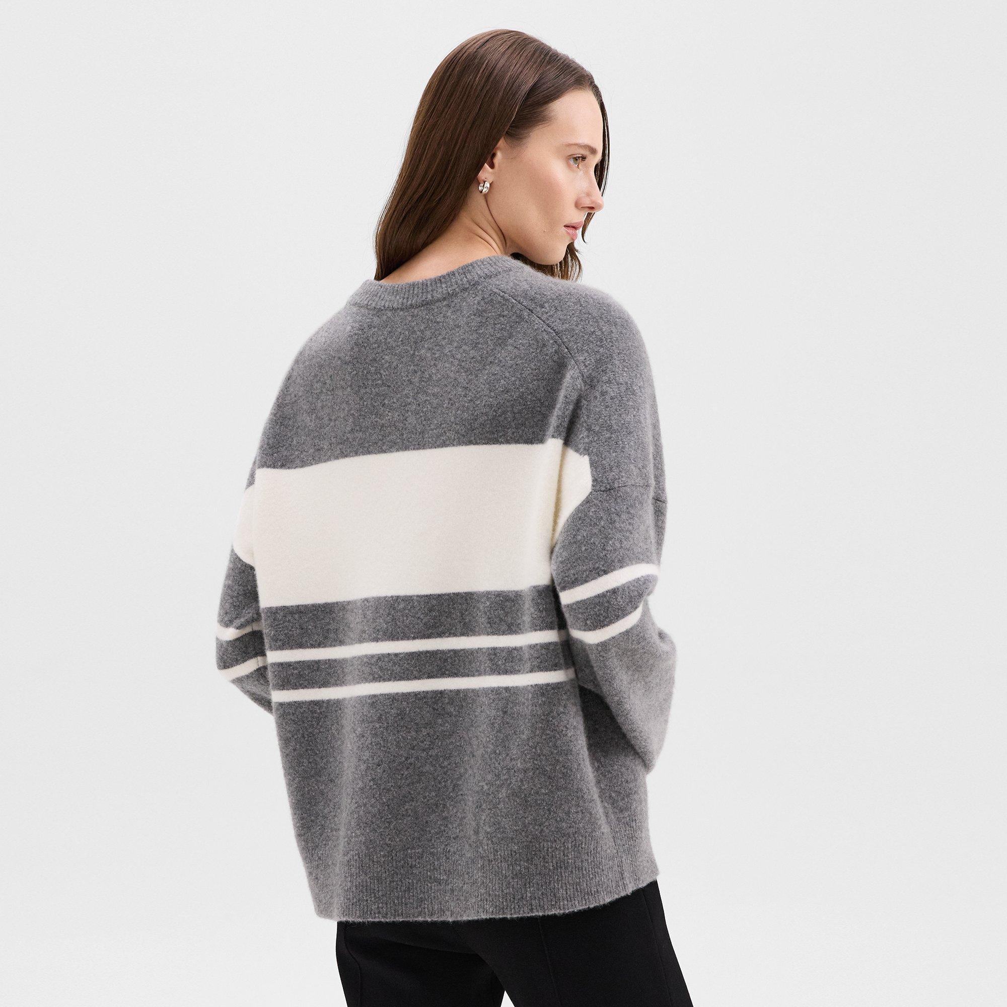 Colorblock Sweater in Astor Wool - 4