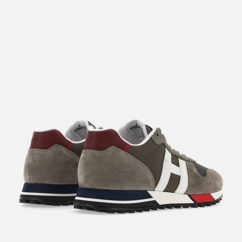 HOGAN Sneakers Hogan H383 Grey Burgundy White outlook
