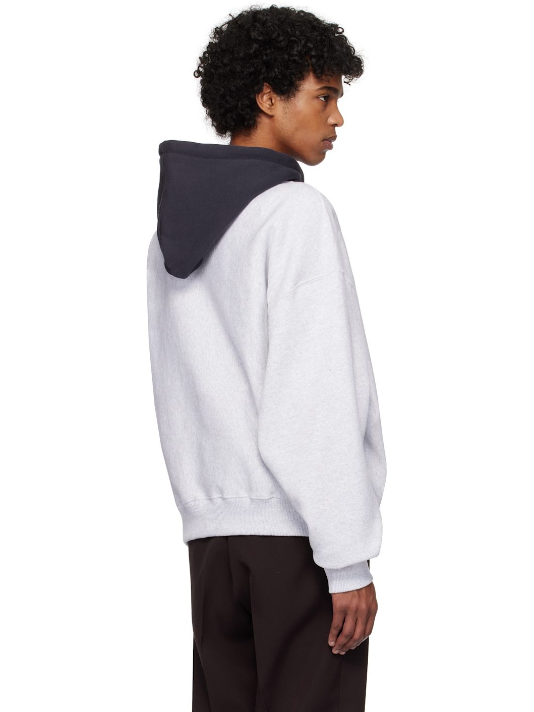 Gray 'The Baseball' Hoodie - 3