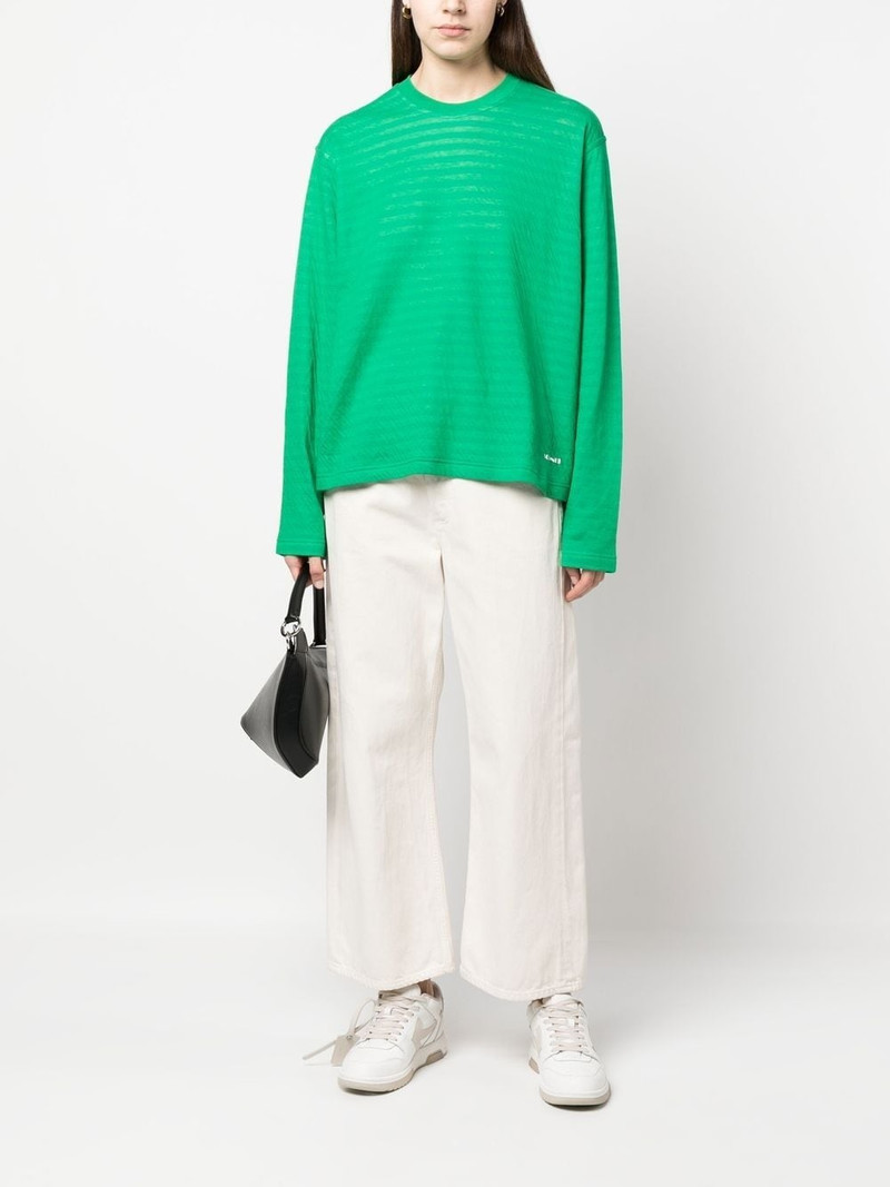 SUNNEI long-sleeves cotton sweatshirt outlook