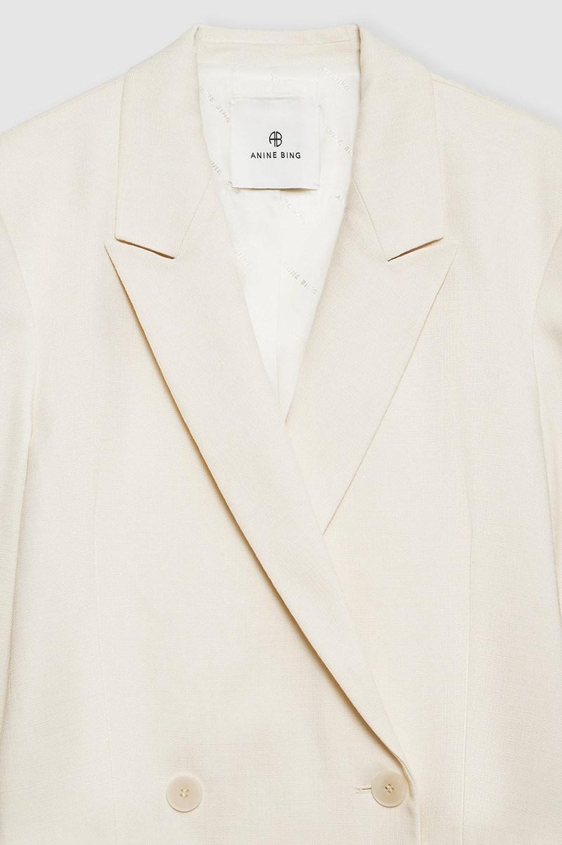 Jasmine Blazer - Cream 4