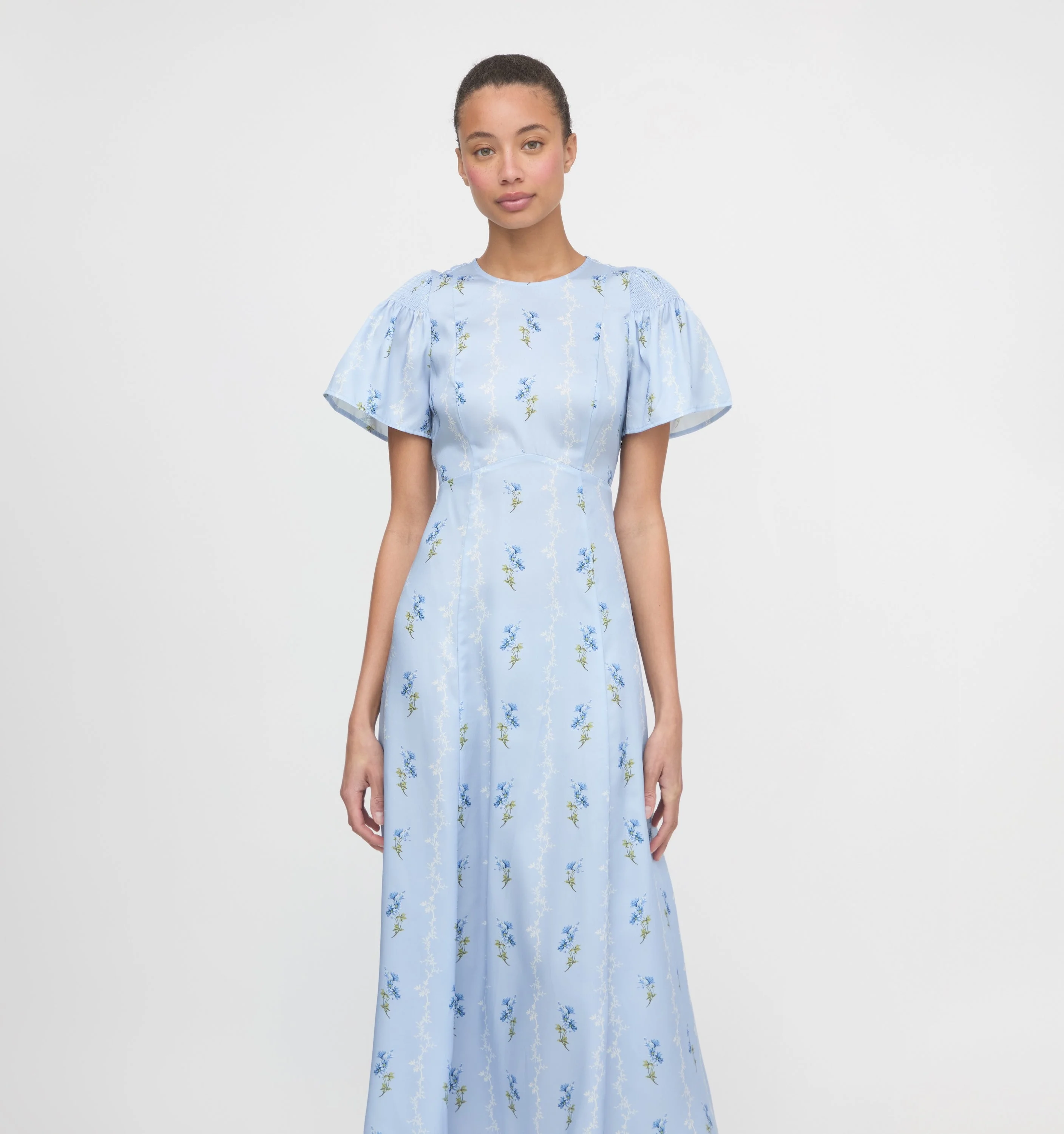 The Dominique Dress - Bluebell Waltz - 1