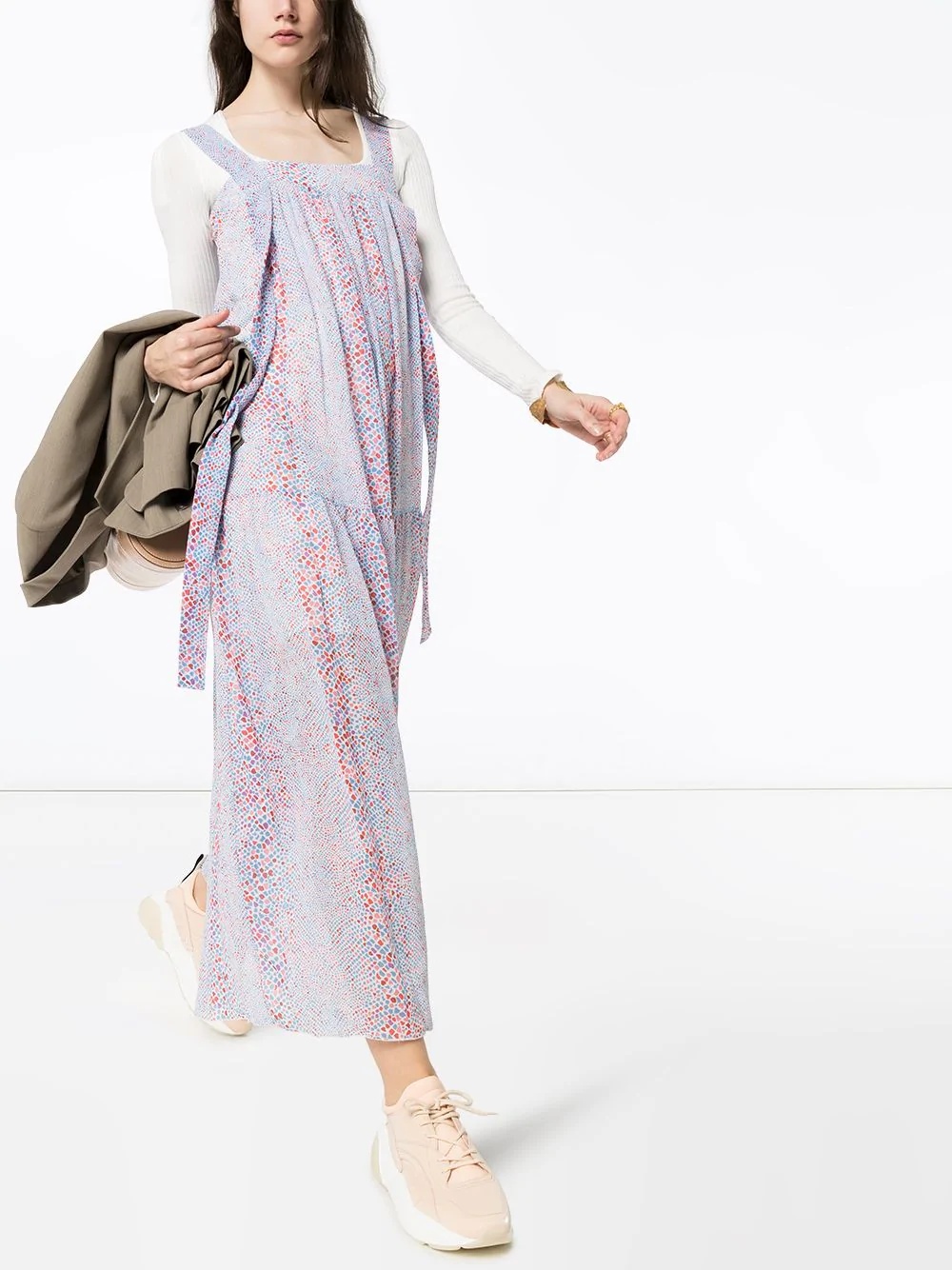 printed maxi dress - 2