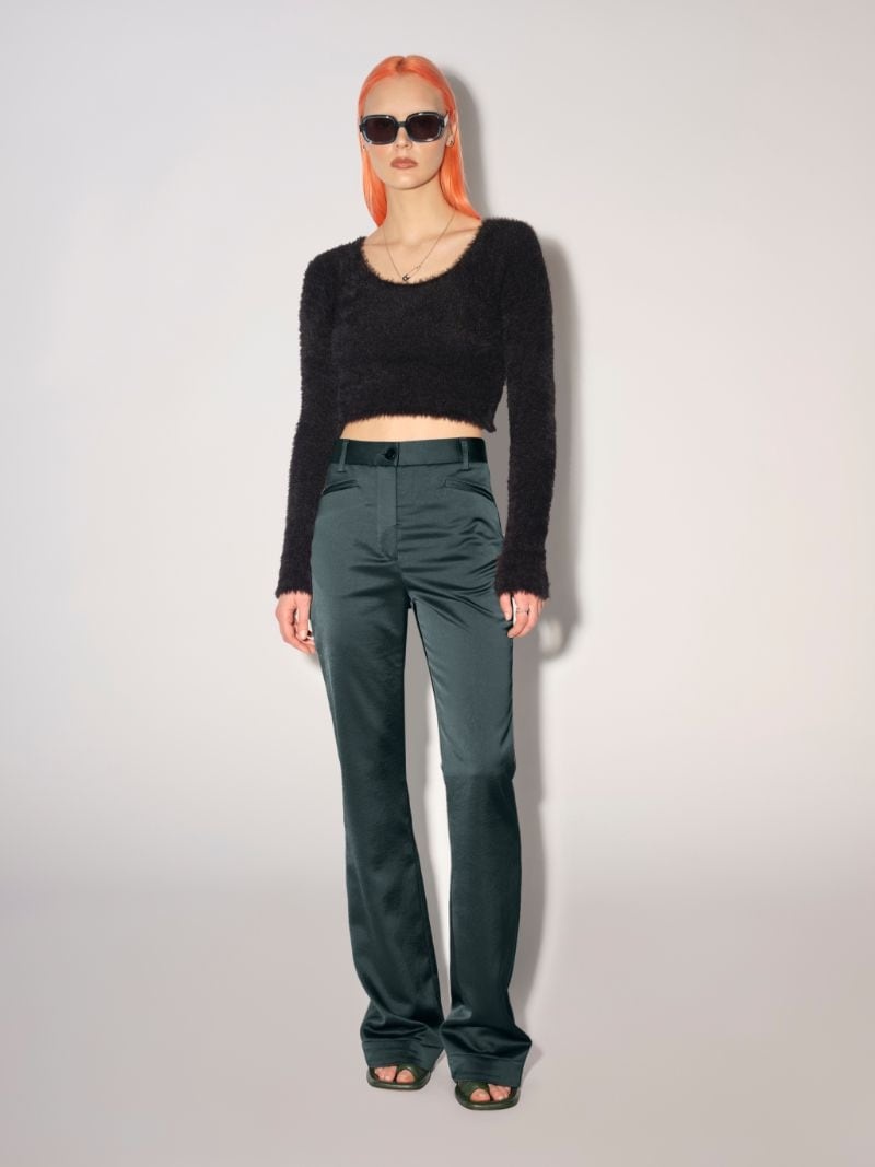FITTED FLARE PANTS - 2