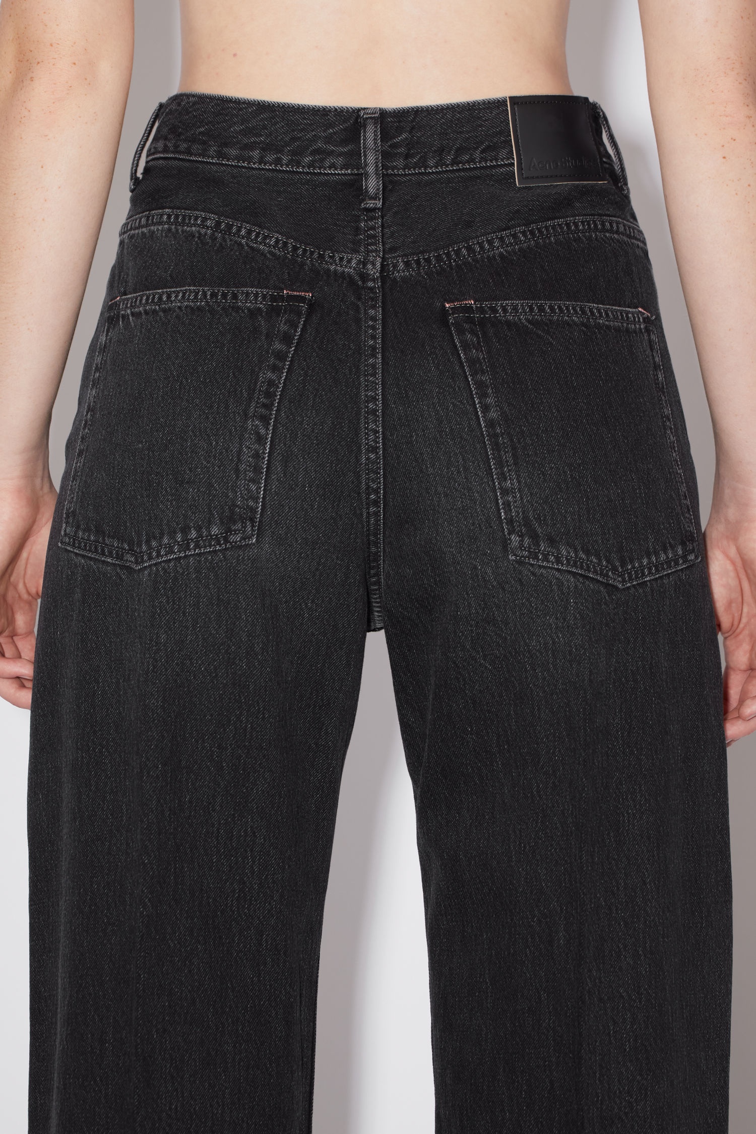 Loose bootcut jeans - Black - 6