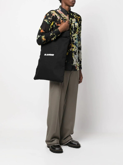 Jil Sander logo-print tote bag outlook