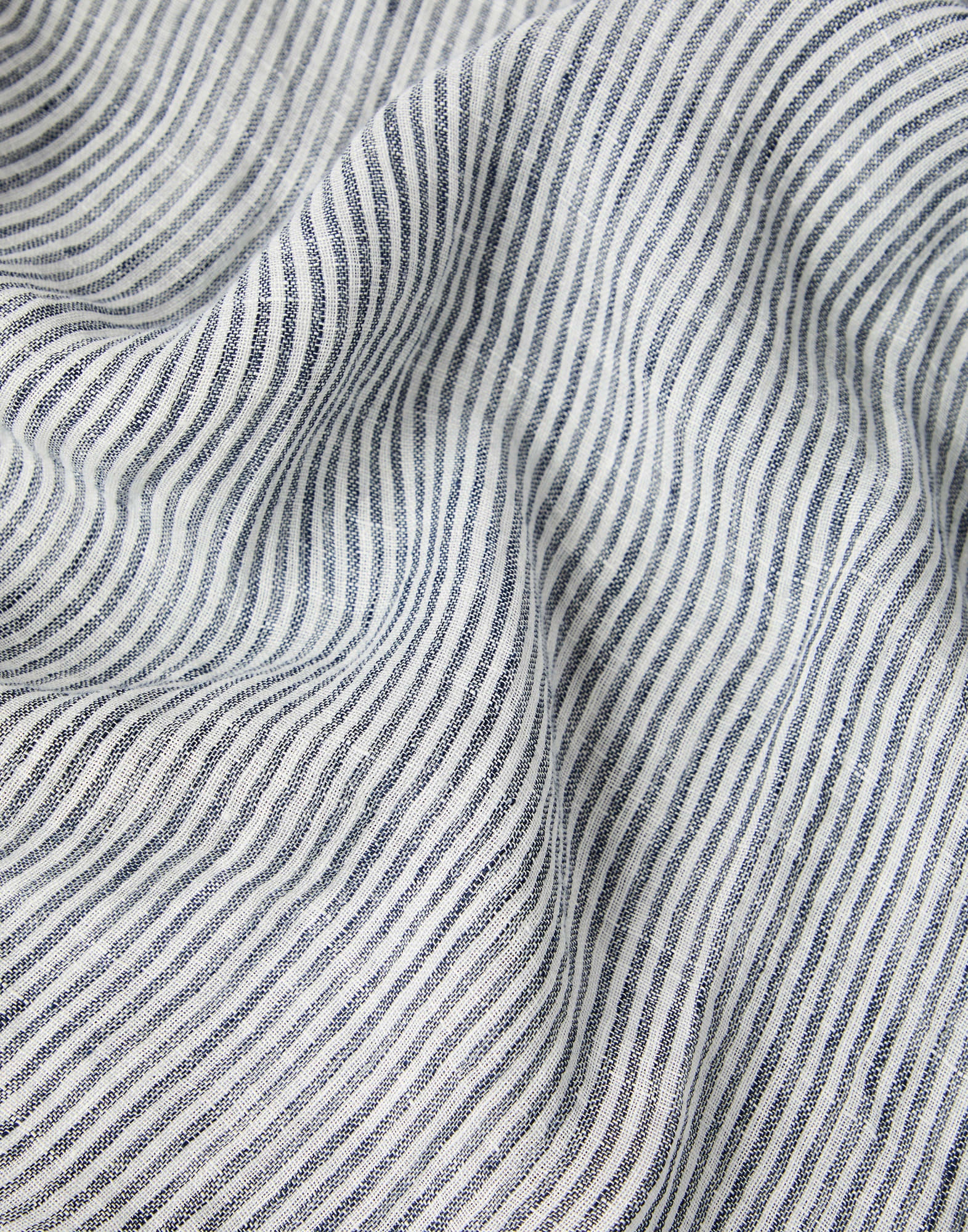 Striped linen scarf - 3