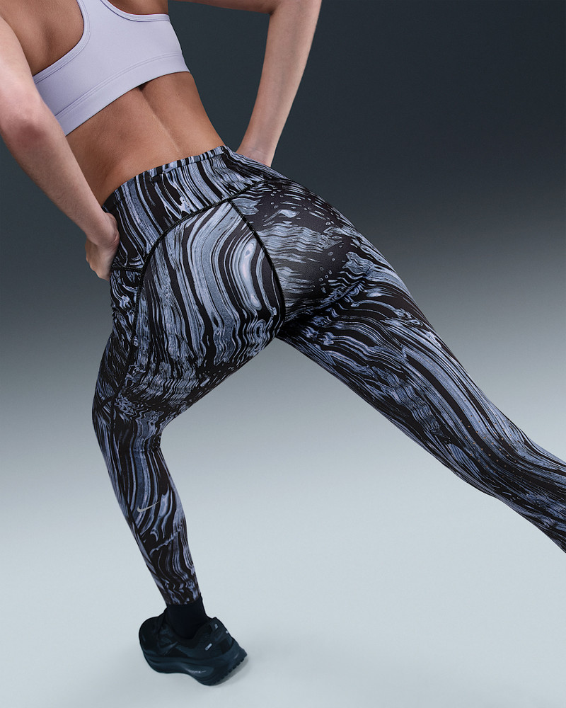 Nike Swift Women's High-Waisted 7/8 Printed Running Leggings 3