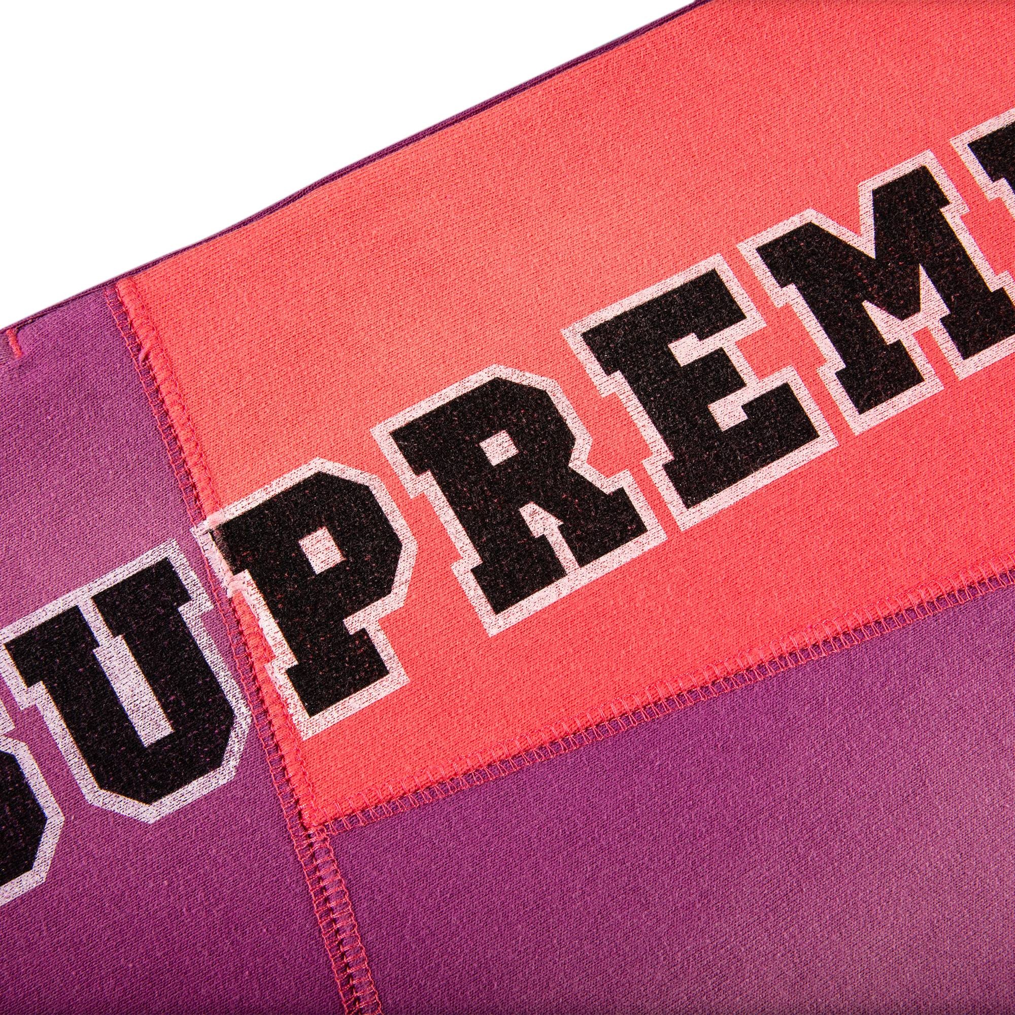 Supreme Patchwork Sweatpant 'Bright Coral' - 3