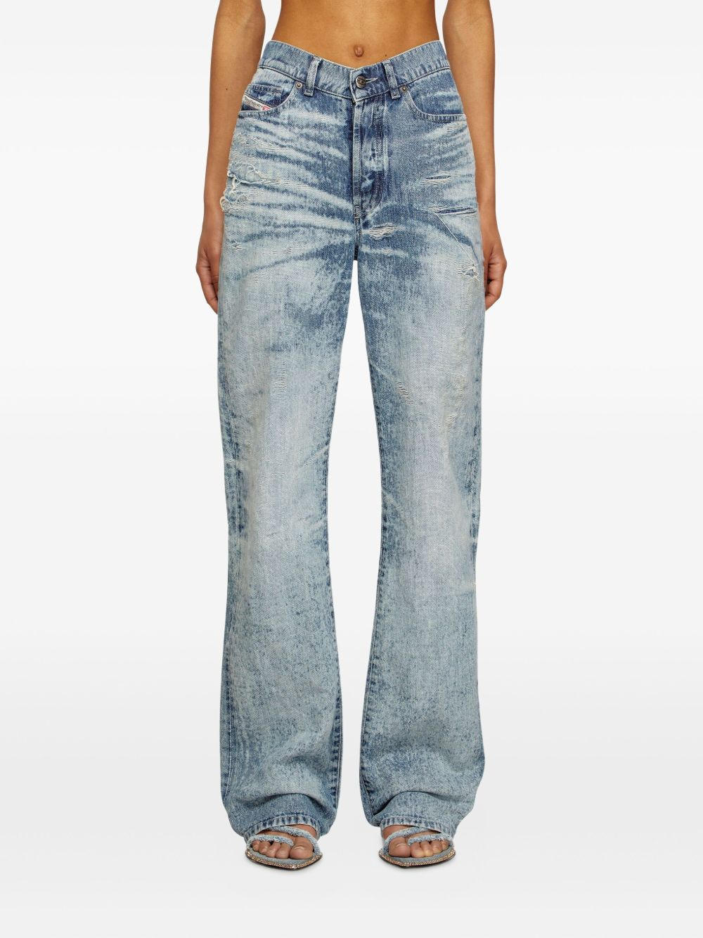 Diesel Women Denim Cotton Jeans - 3