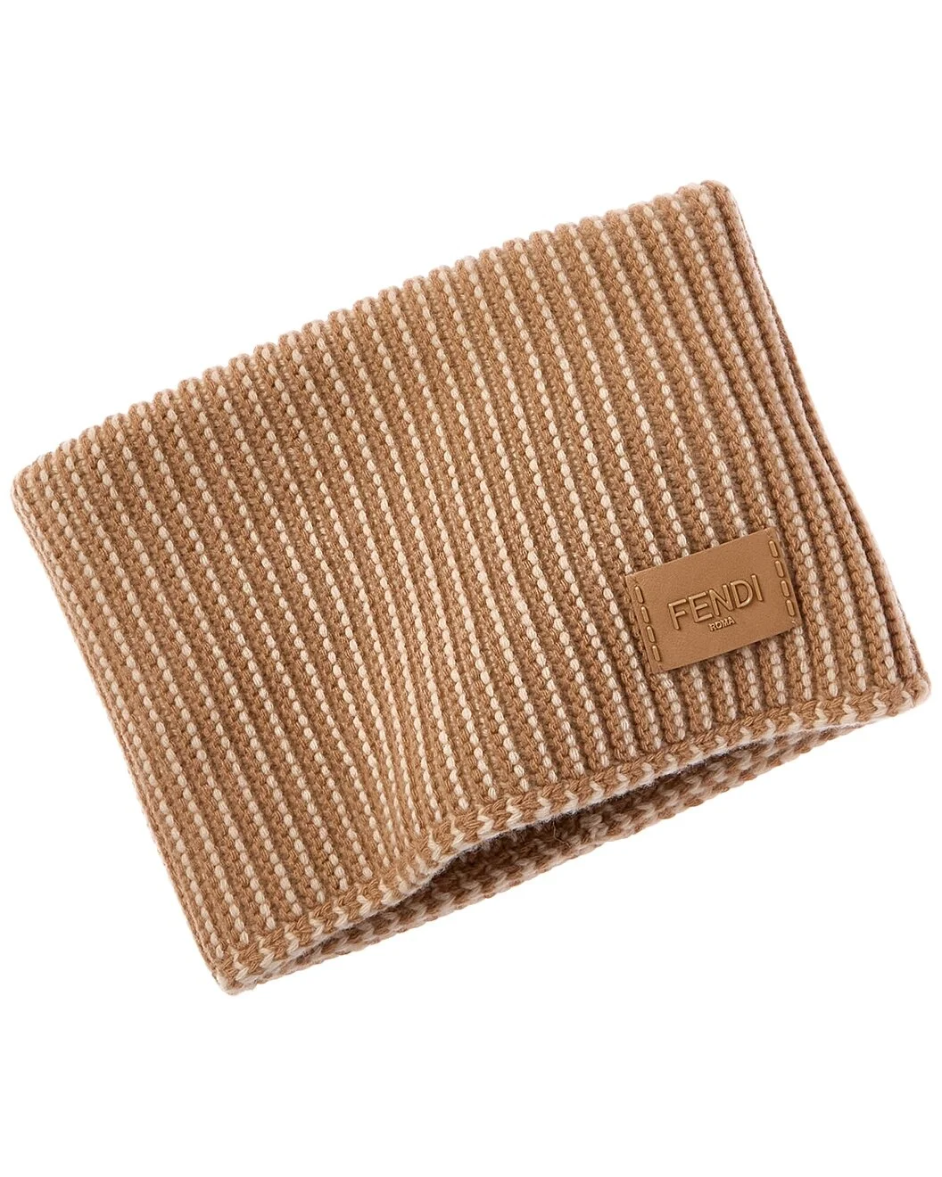 FENDI Logo Wool Collar - 1