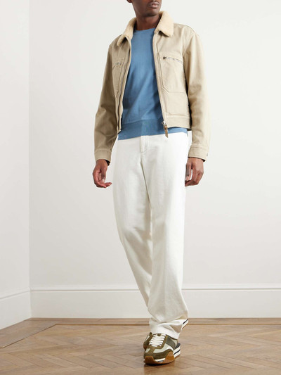 TOM FORD Slim-Fit Sea Island Cotton Sweater outlook