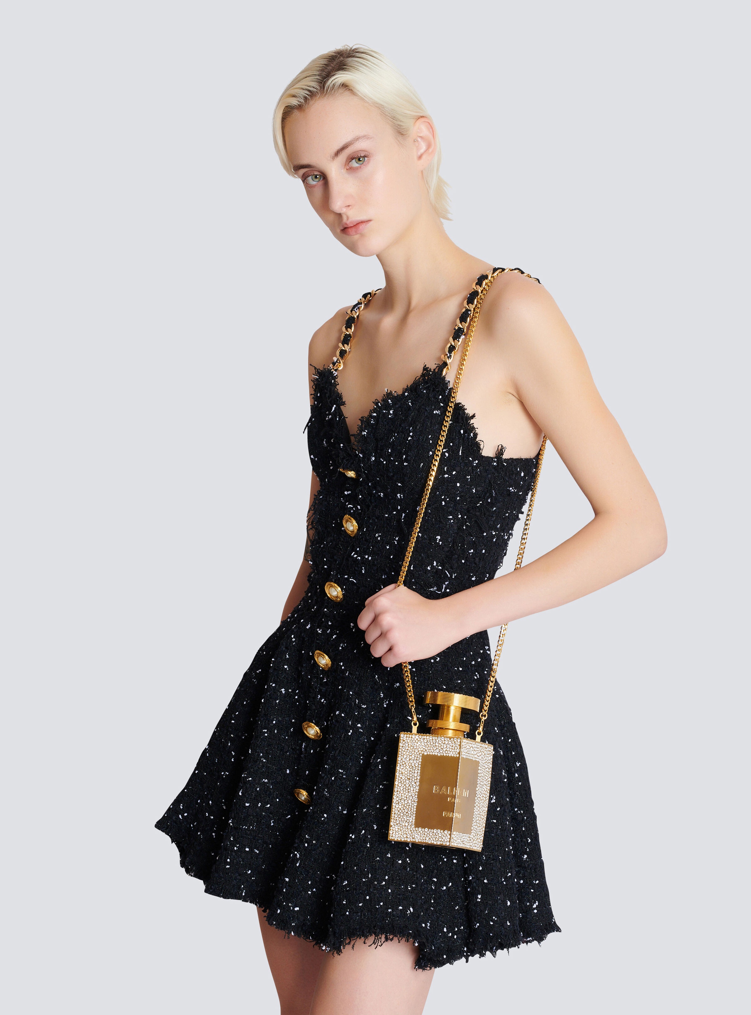 Perfume rhinestone minaudière - 8