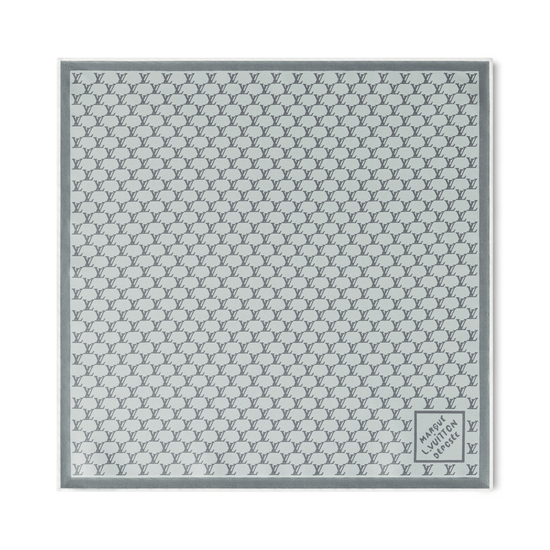 LV Fishnet Pocket Square 1