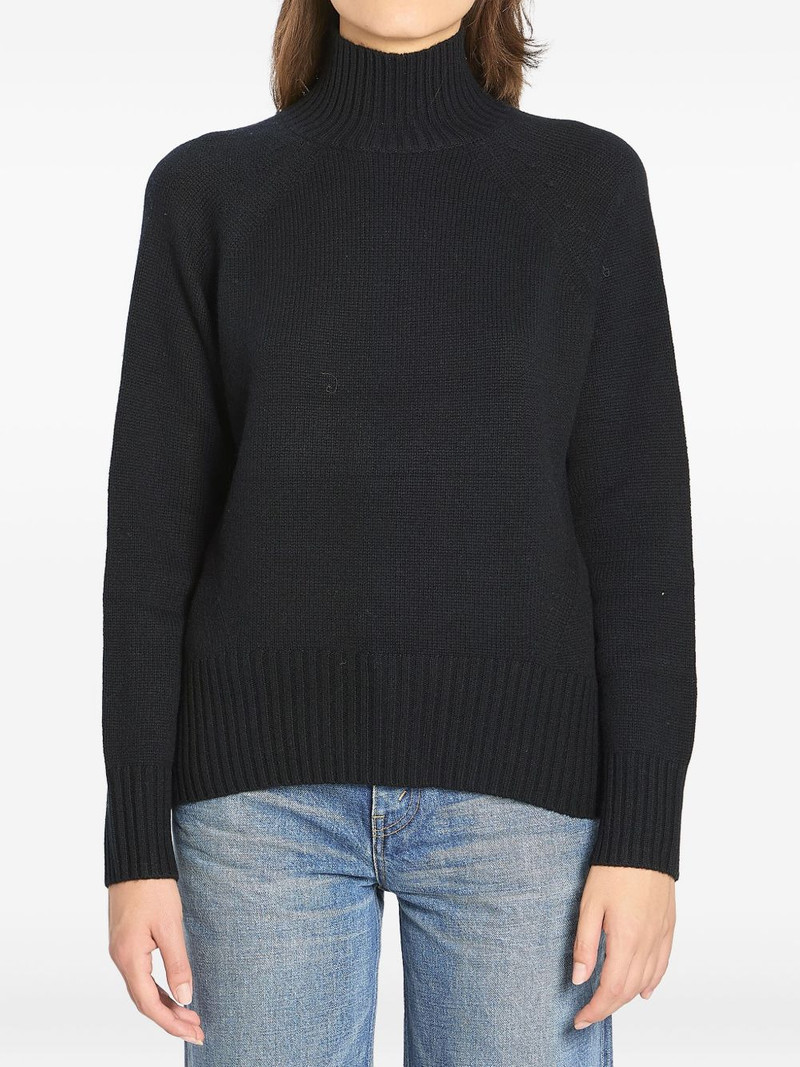 ribbed turtleneck sweater 1