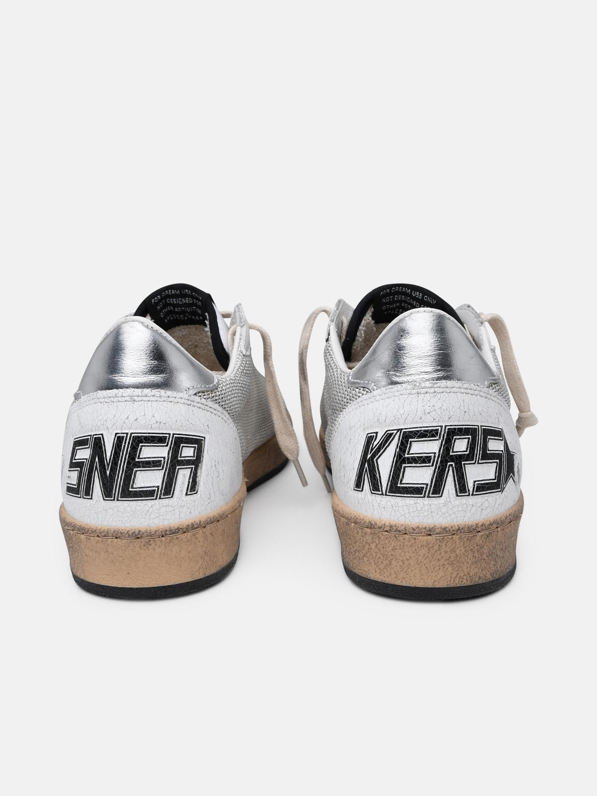 BALLSTAR SNEAKERS IN WHITE LEATHER - 4