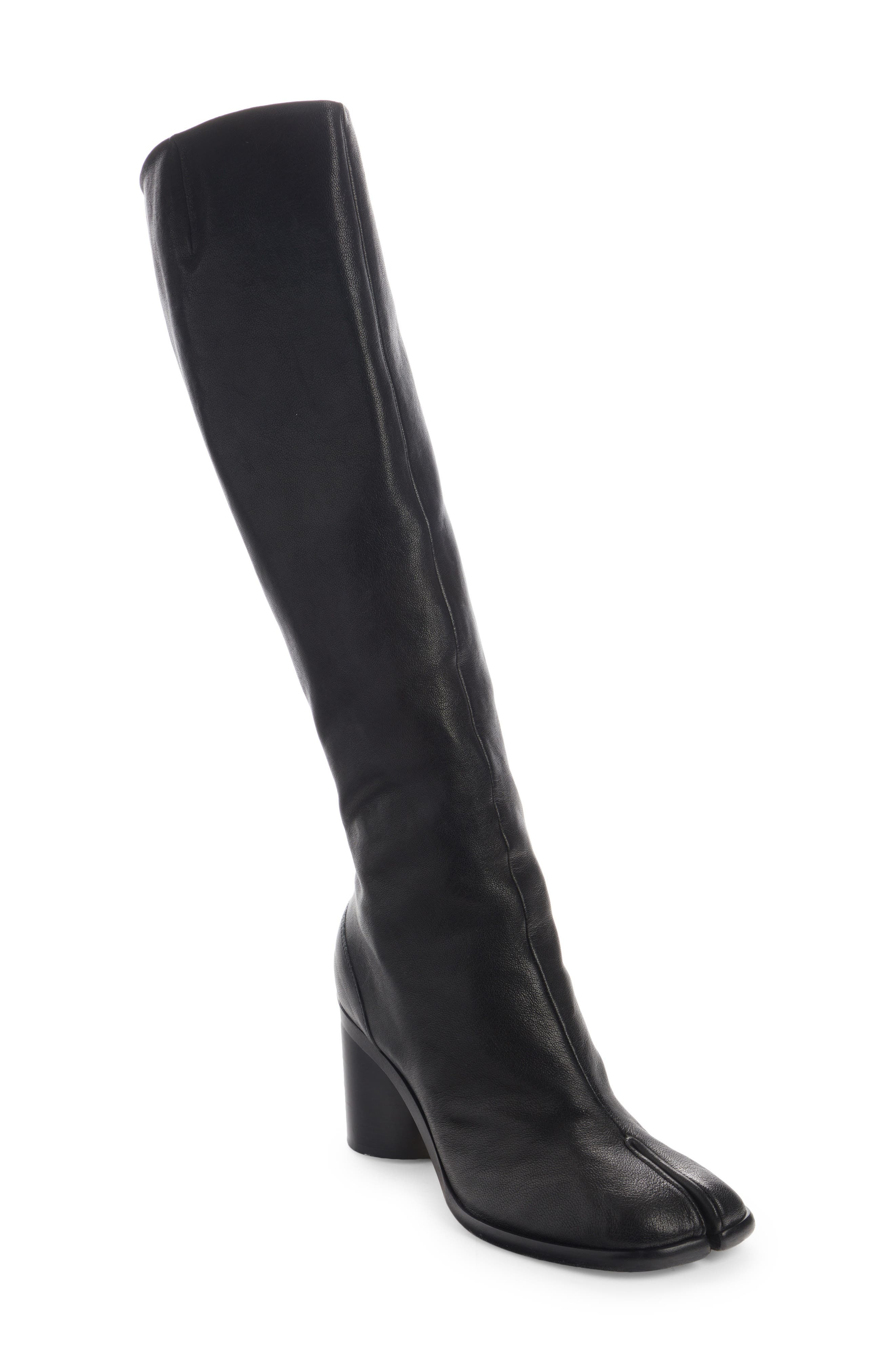 Maison Margiela Tabi Knee High Boot in Black at Nordstrom - 1
