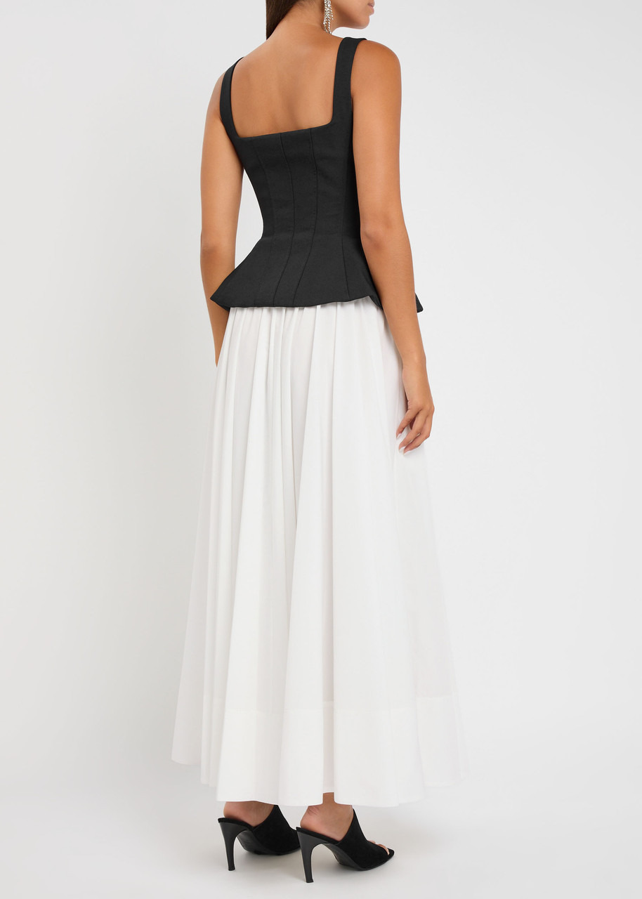 Simkhai Jolynn Colour-blocked Woven Maxi Dress - 3