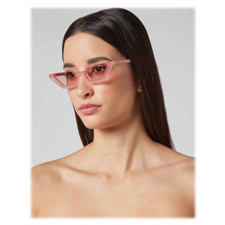 Philipp Plein Rachy Pink Raspberry. Cat Eye Ladies Sunglasses 000-WES0069-PTE003N-IUZG - 2