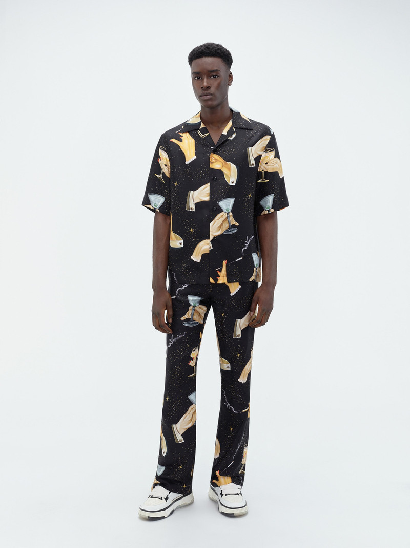 AMIRI CHAMPAGNE SILK FLARE outlook