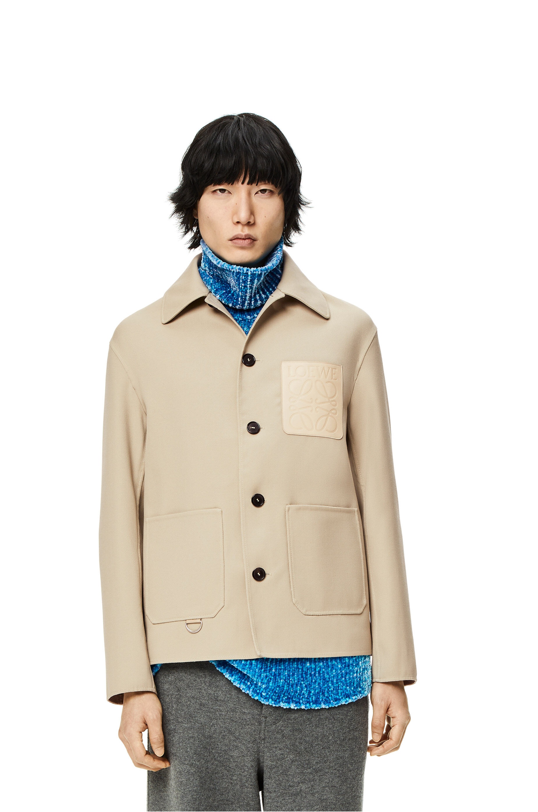 Colombo workwear jacket in wool - 3