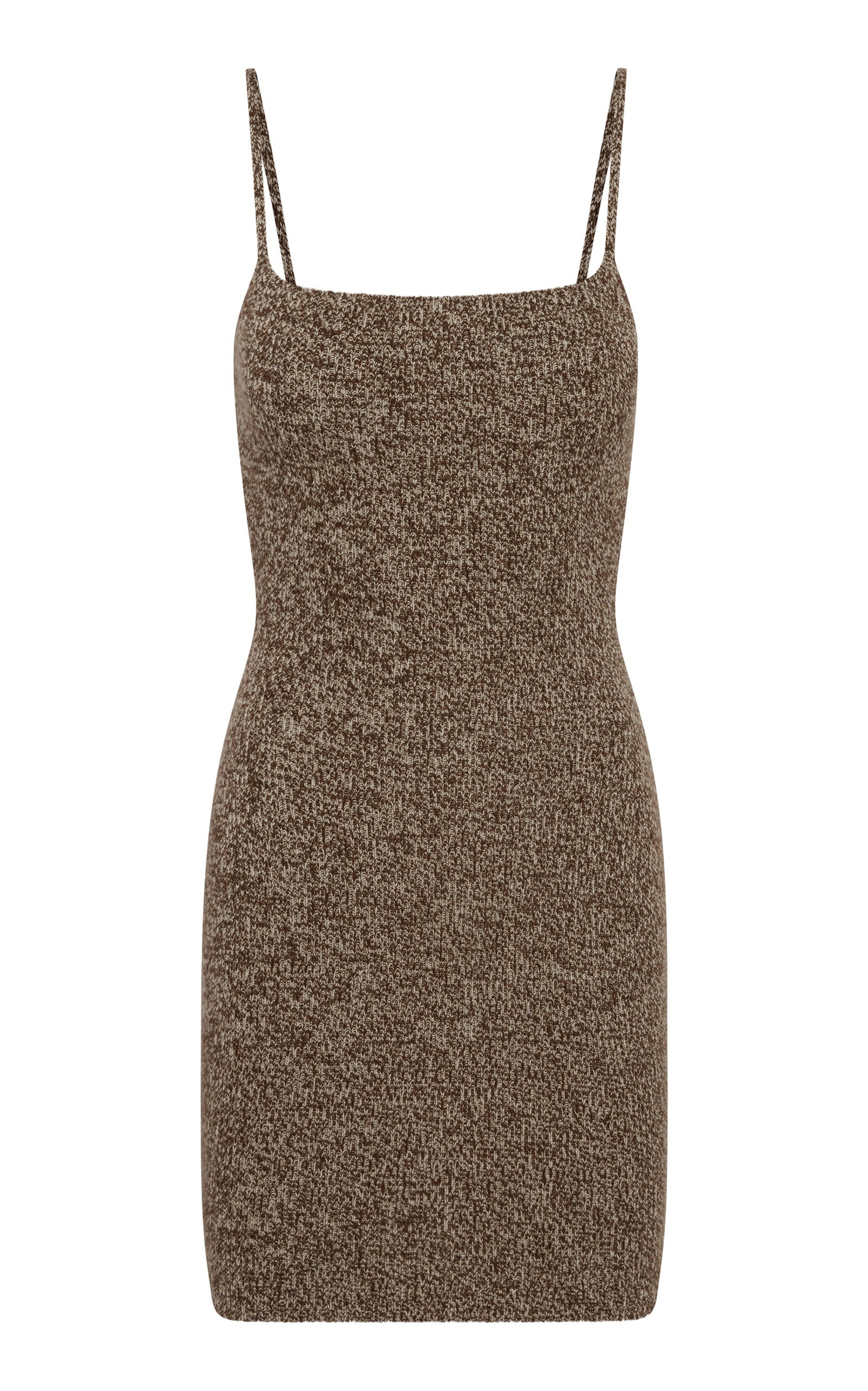 Canis Cashmere Mini Dress brown - 1