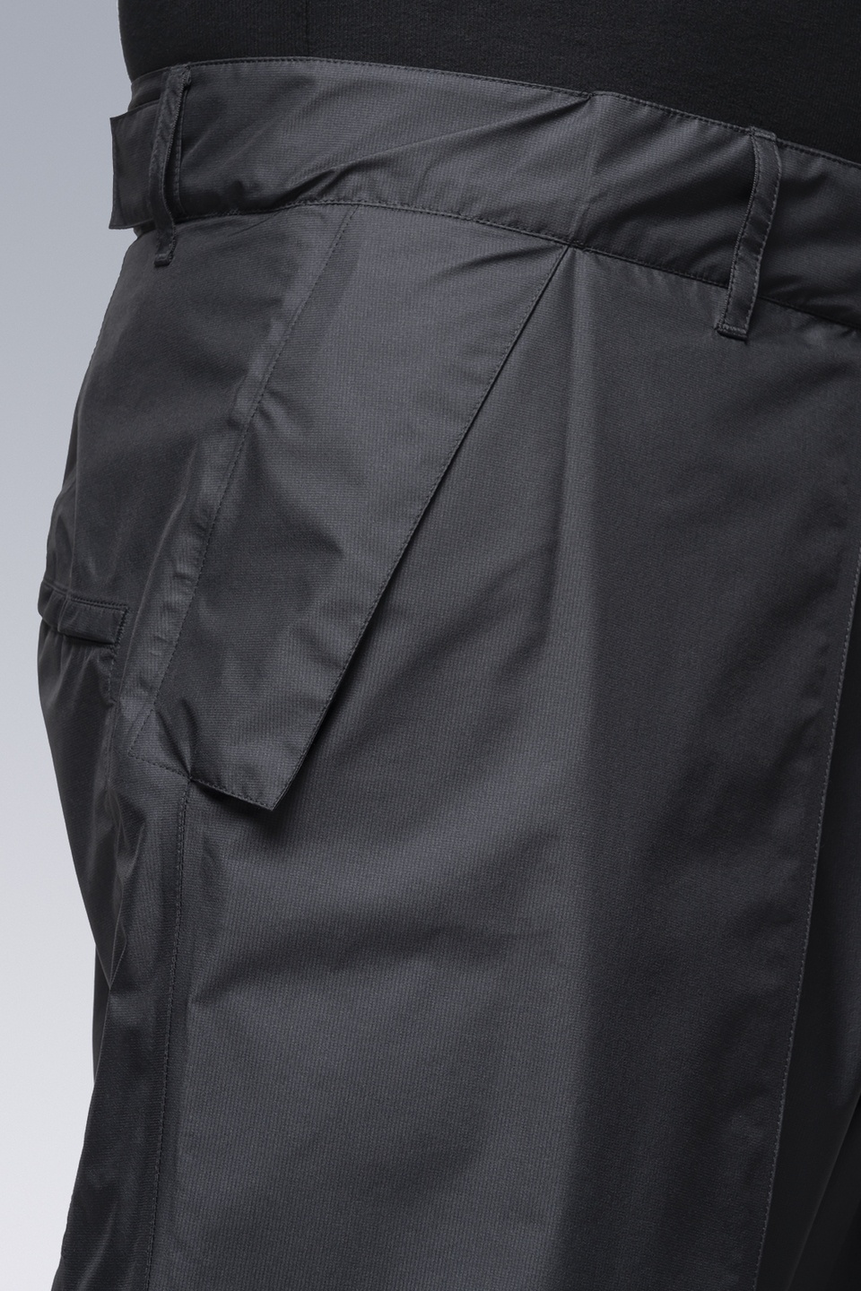 P45-GTPL 2L Gore-Tex Paclite Plus Single Pleat Trouser Black - 25