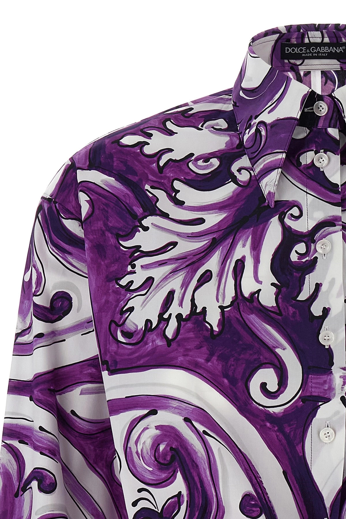 'Maiolica' print shirt - 4