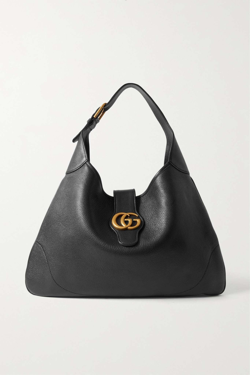 Aphrodite large embellished leather shoulder bag 1