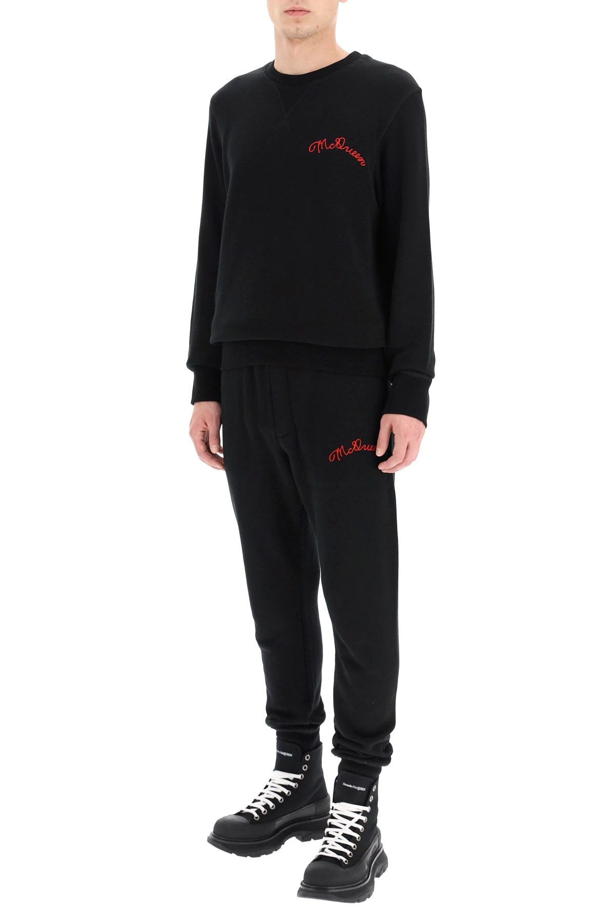 SWEATPANTS WITH LOGO EMBROIDERY - 2