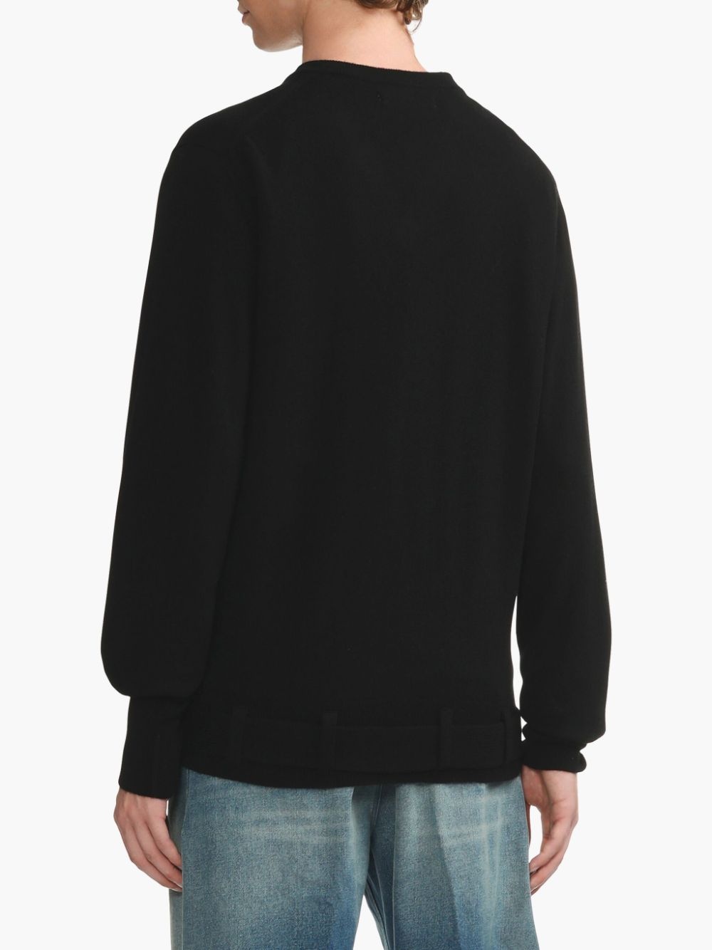 belted sweater - 4