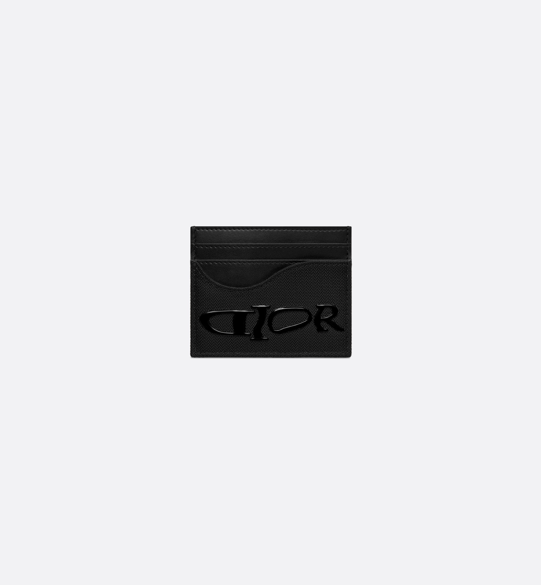 Dior DIOR AND LEWIS HAMILTON Saddle Card Holder | REVERSIBLE