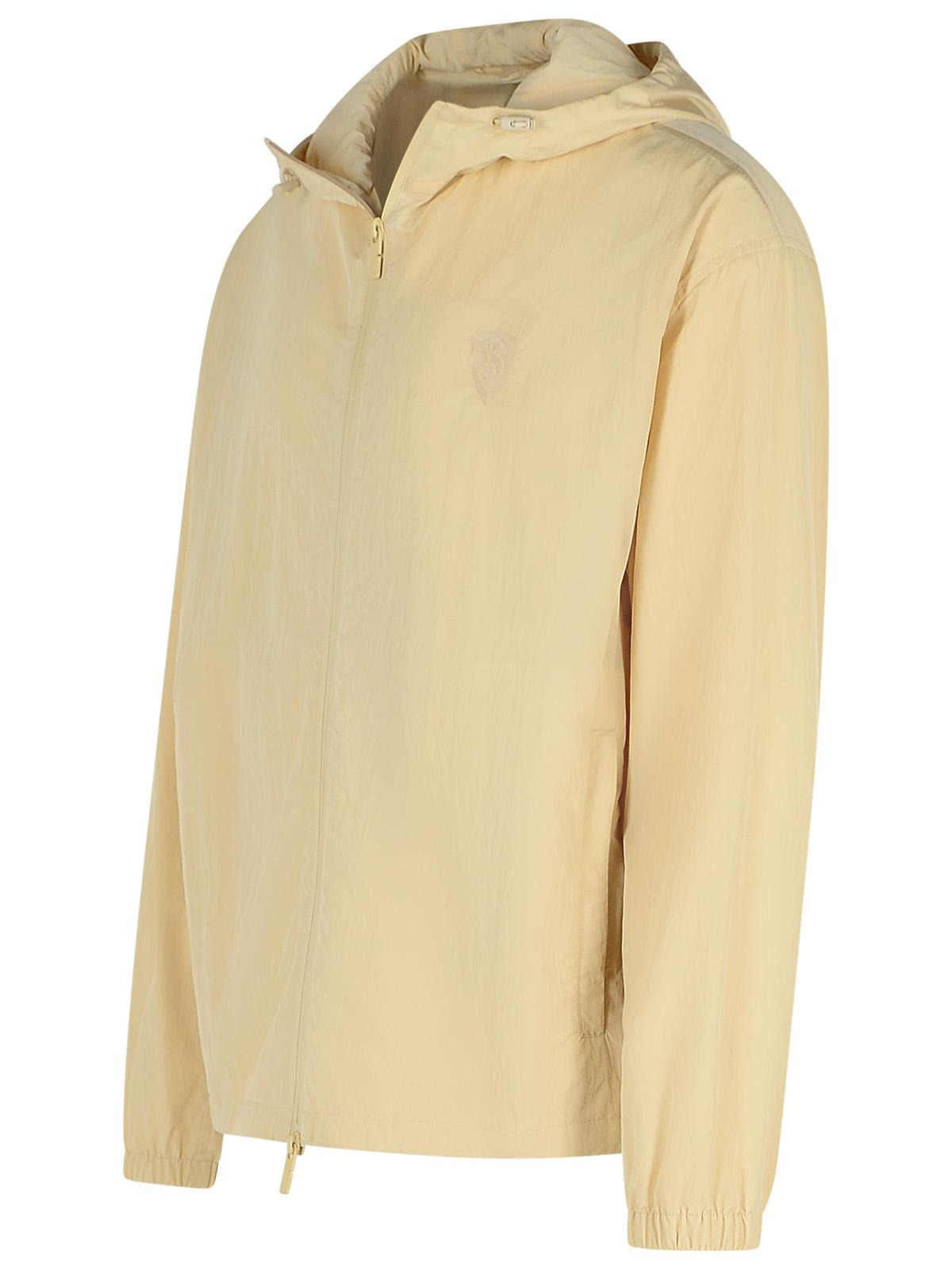 Burberry Cream Polyamide Jacket Men - 2