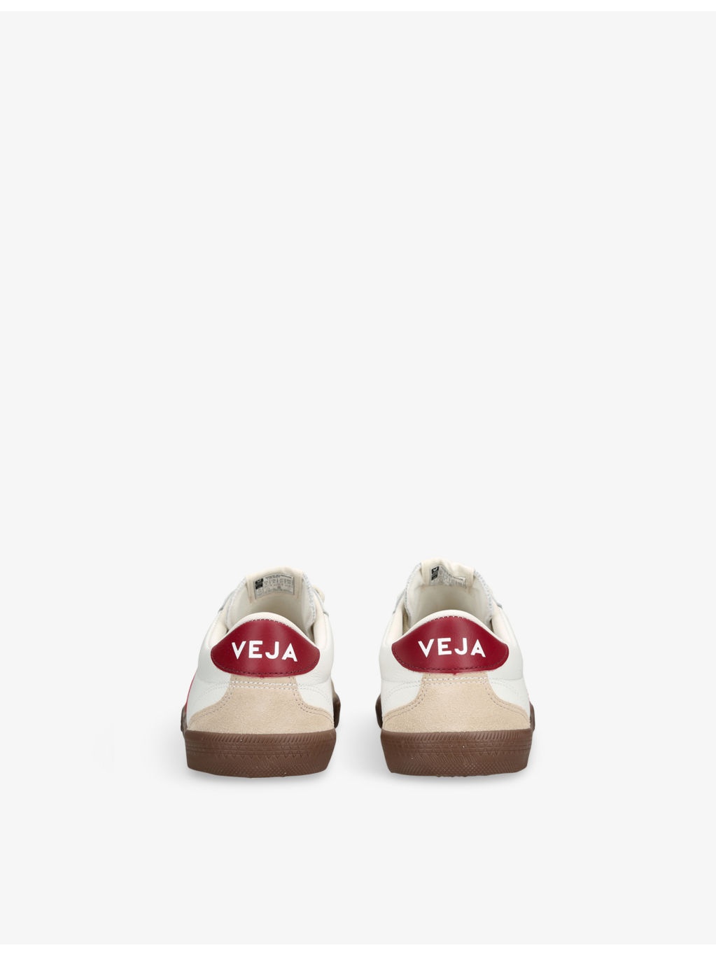 Volley Low-Top Leather Trainers - 4