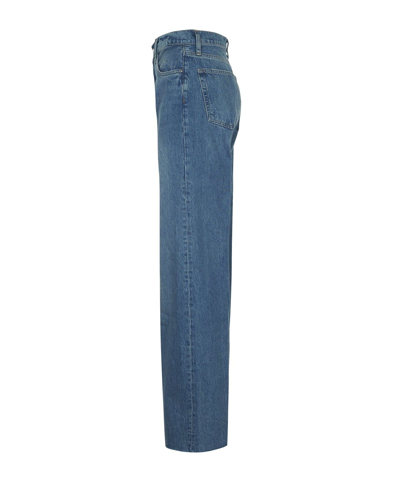 Hugh Logo Patch Jeans - 3