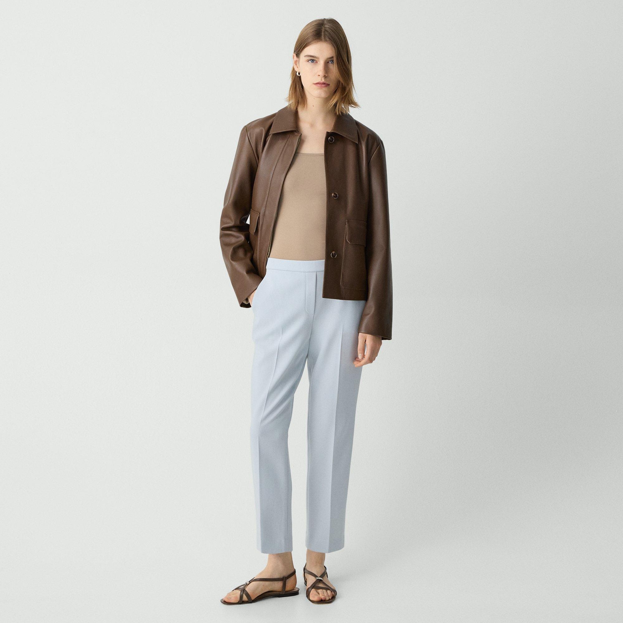 Treeca Pull-On Pant in Admiral Crepe - 2