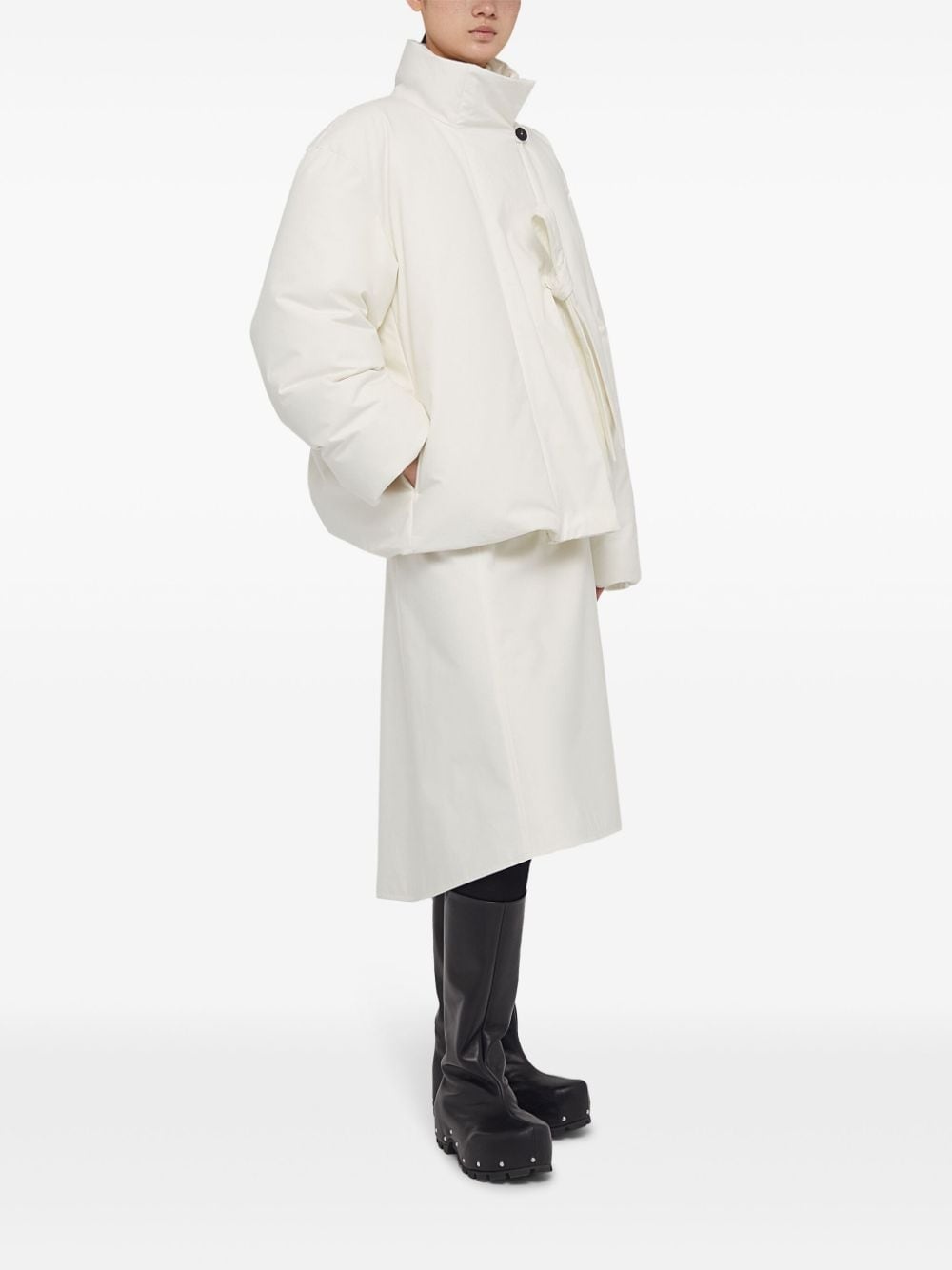 cotton down jacket - 3