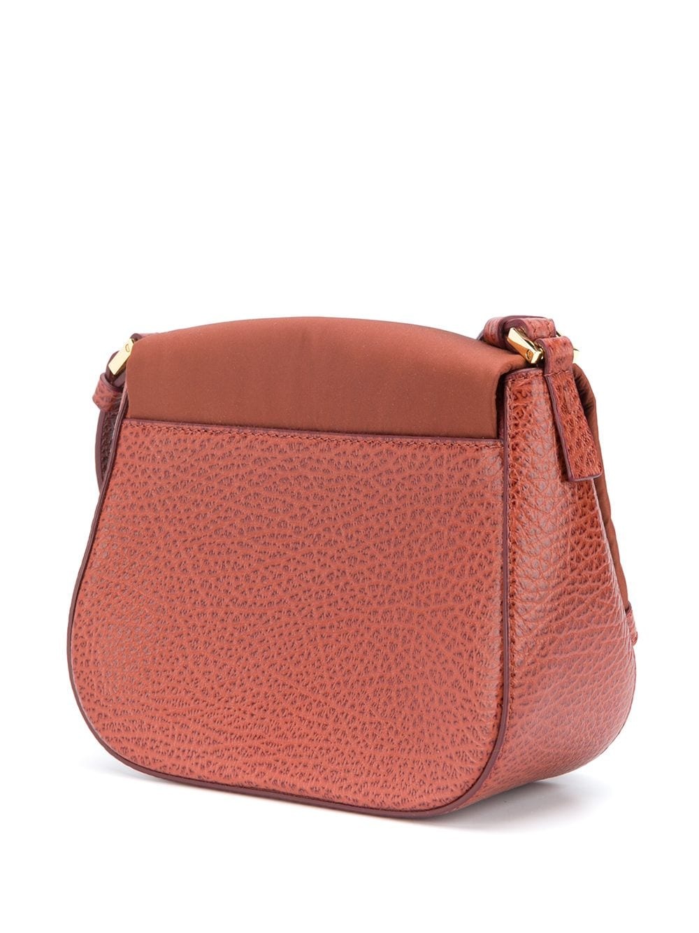 textured leather mini bag - 3