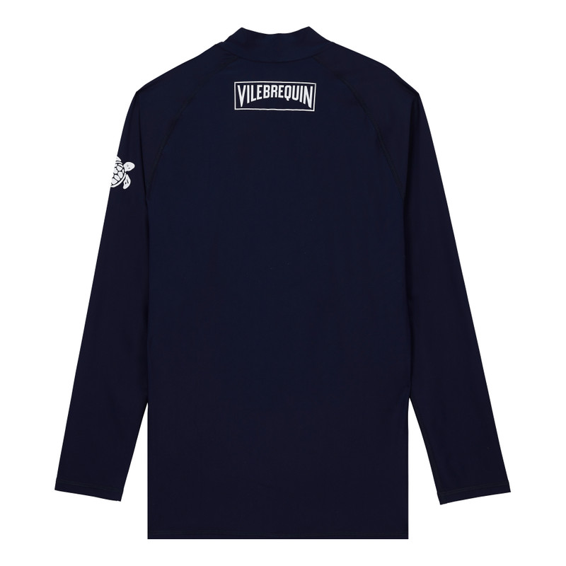 Men Zipped Long Sleeves Rashguard 2