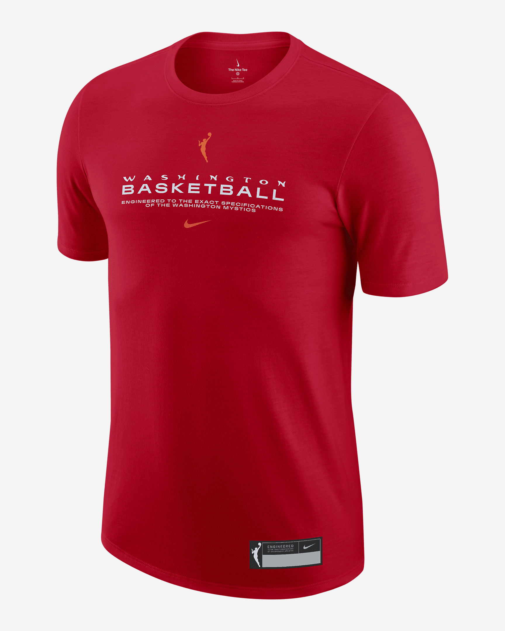 Washington Mystics Legend Nike Men's Dri-FIT WNBA Practice T-Shirt - 1
